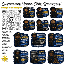 Law Enforcement Stickers